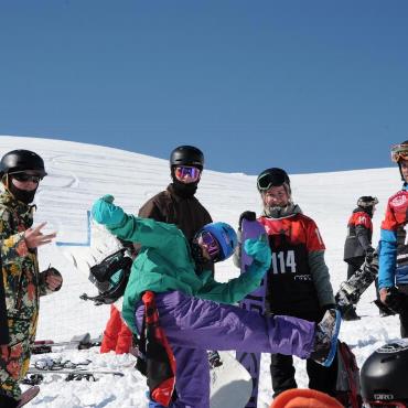 Banked Slalom für Klein und Gross