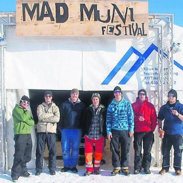Zehnte Ausgabe des Mad Muni Festivals - Das OK des Mad Muni Festivals von 2013. FOTO: ZVG