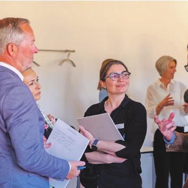 Tourismusforum diskutiert über bewusste Mitarbeiterführung - Während der Workshop-Camps tauschten sich die Teilnehmenden zum Thema Leadership aus.