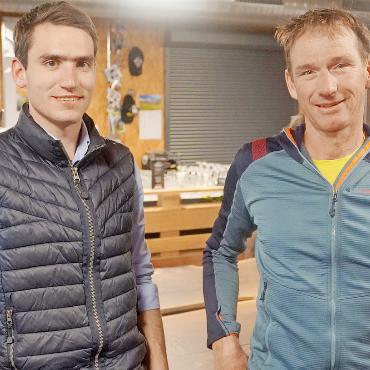 Simon Bach und Daniel Schneider neu im Vorstand - Simon Bach und Daniel Schneider wurden neu in
den Vorstand der Vereinigung gewählt.   FOTO: ZVG
