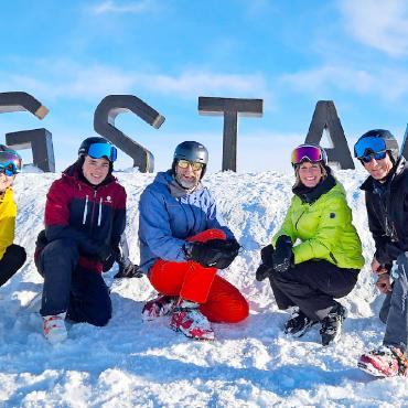 Ein Tag rund um den Schneesport - GLP-Mitglieder auf den Skipisten…