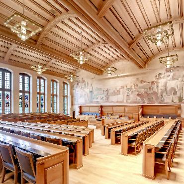 Oberländerrat vor der Frühlingssession - Saal des Grossen Rats.   FOTO: KANTON BERN
