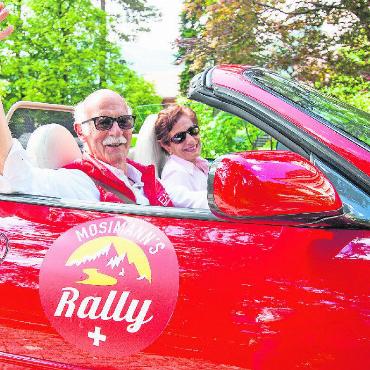 Anton und Kathrin Mosimann besuchten auf der Mosimann’s Grand Tour Deluxe auch Gstaad