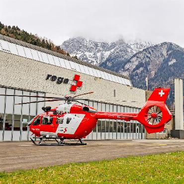 Rega bereitet neue Helikopter im Berner Oberland vor - Der neue Rega-Helikopter von Airbus. Er wird den Da Vinci ersetzen.    FOTO: REGA