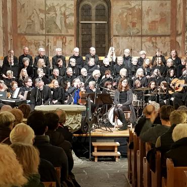 «Believe in Christmas» - Die «Swiss Gospel Singers». FOTOS: EUGEN DORNBIERER-HAUSWIRTH