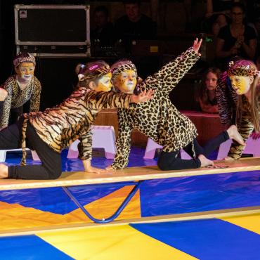 Wow – was für eine Show im Zirkuszelt zum Abschluss des 100-Jahr-Jubiläums der Schule Rütti
