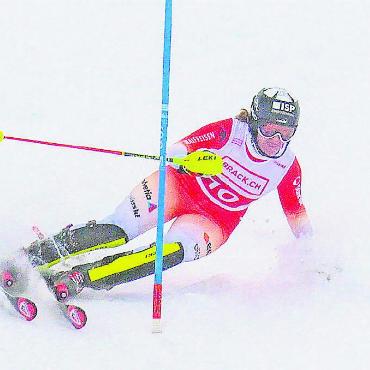 Chiara Lanz ist Schnellste im FIS-Rennen am Schilthorn - Zum ersten Mal die Schnellste in einem FIS-Slalom: Chiara Lanz FOTOS: JOEL JAGGI