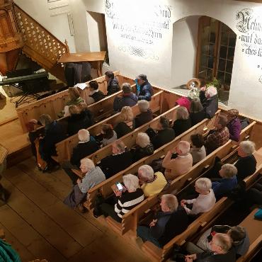 Ausdrucksstarke Volksmusik  in der Kirche Gsteig