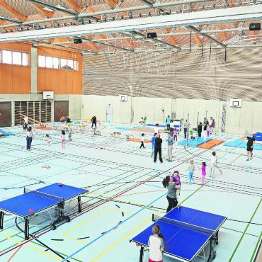 Alle in Bewegung an den BeMo 2025 - Etwa 70 Kinder und Erwachsene spielten nach Herzenslust an den verschiedenen Stationen.