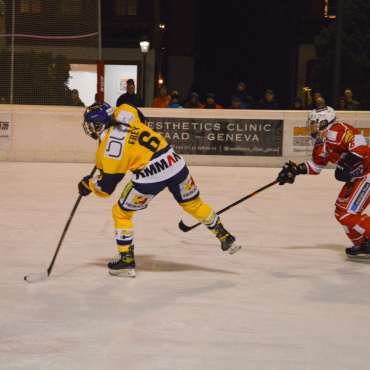 Packendes Hockey der höchsten Schweizer Spielklasse in Gstaad