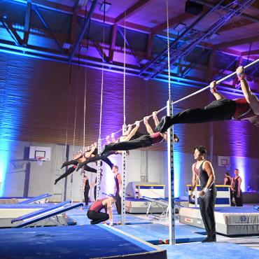 Mit einer Supershow  in die GETU-Cup-Pause