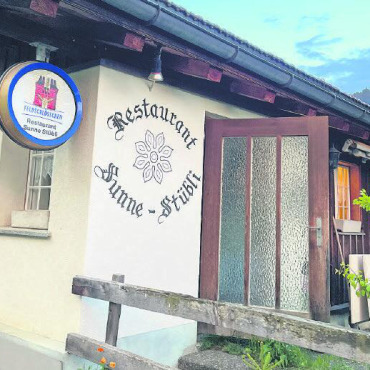 Martin Bieri ist Gastgeber im «Sunne-Stübli» - Das Restaurant Sunne-Stübli: ab heute steht die Türe wieder offen.