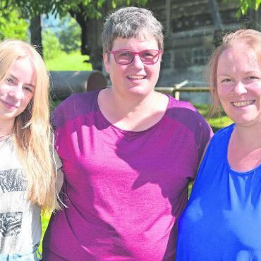 Ferienbetreuung – mehr als ein Herzensprojekt - Amalia Coulter, Erika Hefti und Larissa Magyar.