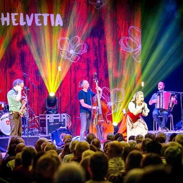 Miss Helvetia & Band – Konzert im Gemeindesaal Zweisimmen - «Miss Helvetia» FOTO: ZVG