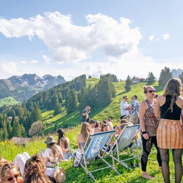 «Tolles Wetter, super Stimmung, gute Musik!» - Schöne Aussichten auf dem Eggli.