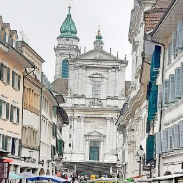 Frauenverein Lauenen auf Reisen im Kaffeeland - Solothurn, die «barocke 11(ölvi)-Stadt»