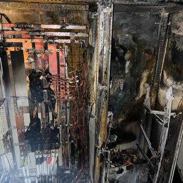 Feuer und Überflutung zerstören zwei Pumpstationen der Bergbahnen