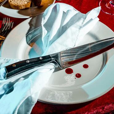 Krimidinner auf dem Grubenberg - Spannung in der Grubenberghütte... FOTO: ZVG