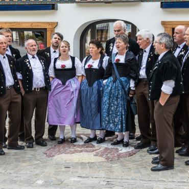 Eine «Ländlermusikwolke» schwebte über Gstaad