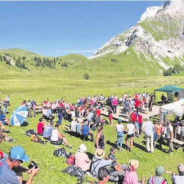 Chüetungel-Sufsunntig vom Sonntag, 7. August - Festplatz auf dem Chüetungel. FOTO: ARCHIV/ZVG