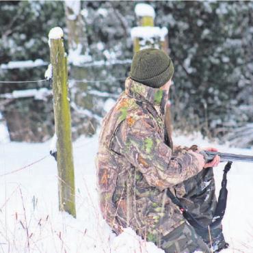 «Wenn wir uns in der Natur aufhalten, befinden wir u - Tom Schild auf der Fuchsjagd. FOTO: ZVG