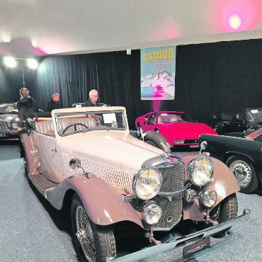 Classic Cars bewegen - Alvis Speed Twenty SC Drophead von 1934, nicht verkauft.