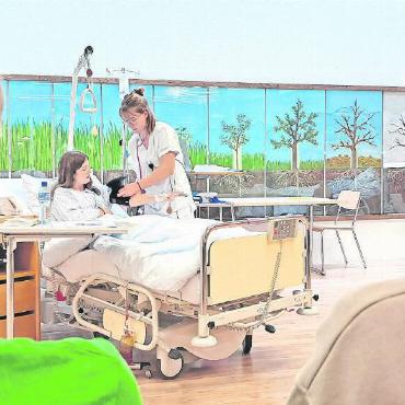 Der ganze Kanton im Zeichen der Gesundheitsberufe - In Thun konnten die zahlreichen Interessierten Pflegesituationen simulieren. FOTO: ZVG