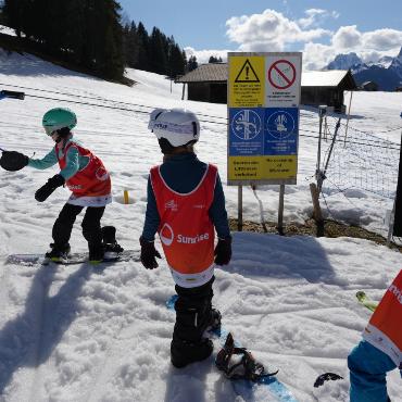 Erstkontakt mit dem Schnee
