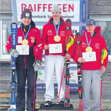 Rang 2 für Fynn Brand in Schwarzsee - Rang 2 für Fynn Brand…