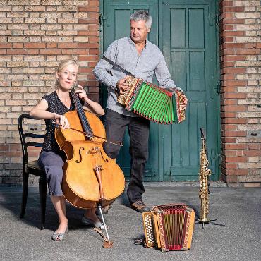 Zwischen Jazz und Volksmusik: «Brun & Brunner» beim Zweisimmen Jazzclub - «Brun & Brunner» FOTO: ZVG