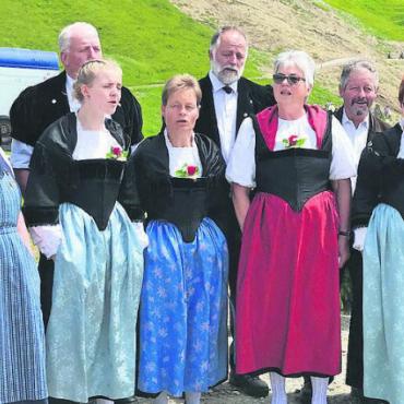 Ein eindrücklicher, generationenübergreifender Anlass - Das Grubenchörli.