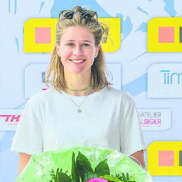 Johny Wyssmüller bleibt BOSV-Präsident - Sie hat dem Skirennsport den Rücken gekehrt: Julie Trummer.