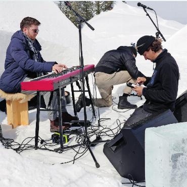 Rekordbesuch am Slopesound trotz Winterwetter