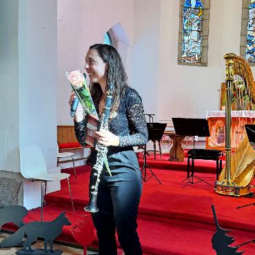 Happy Birthday Festival, – happy Birthday, Ravel - Mit «Happy Birthday, Ravel» verabschiedet die neue künstlerische Leiterin das Publikum, das sie zuvor durchs «Geburtstags-Programm» geführt hat. FOTOS: TINA DOSOT