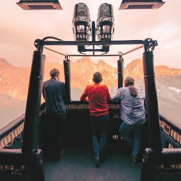 Espace Ballon: Entdecken, Staunen und Selberfliegen im Simulator - Interaktive Angebote gibt es bei Espace Ballon zu sehen. FOTO: ZVG