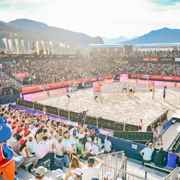 Destination Gstaad blickt auf erfolgreiche Sommersaison zurück - Auch der Publikumsmagnet Swatch Beach Pro Gstaad trug zu einem gelungenen Soommer 2025 bei.
