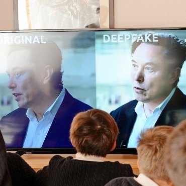Digital achtsam: der bewusste Umgang mit KI und Co - Der echte Elon Musk und der KI generierte wurden analysiert. FOTO: JONATHAN SCHOPFER