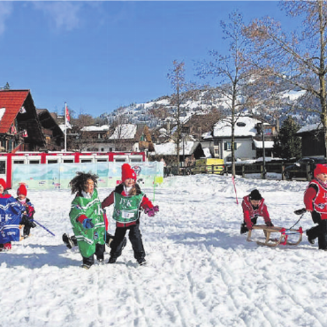 Die JFK Winter Olympic Games gehen in die letzte Woche - Olympische Stafette im Winter …