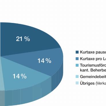Ein gutes Geschäftsjahr für Gstaad Saanenland Tourismus - Die Verwendung der öffentlich-rechtlichen Mittel, wie Tourismusförderungsabgabe (TFA), Gemeindebeiträge und Kurtaxen ist genau definiert und wird zweckgebunden eingesetzt. GRAFIK: GST/AVS