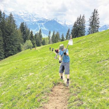 2. Mountainbiker Trailkeeper-Tag im Saanenland - See you am Berg! FOTO: ZVG