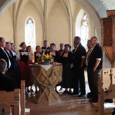500-Jahr-Jubiläum der Kirche wurde mit einem Bezirksfest gefeiert