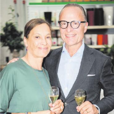 Eröffnung Gstaad Menuhin Festival & Academy AG - Veit und Jennifer Wagner, Festivalmäzene.