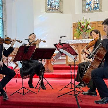 Happy Birthday Festival, – happy Birthday, Ravel - Das «Quatuor Terpsycordes» beeindruckt durch Einklang, Einfühlungsvermögen und Präzision.