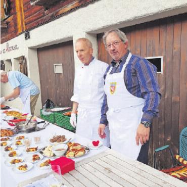 Wenn Fischer feiern – freuen sich die Fische - Kreative Gastrounternehmer: links Marcel Burri und rechts Werner von Allmen.