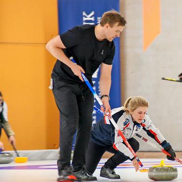 Road to Olympia macht Halt im Saanenland - Das norwegische Duo Skaslien/Nedregotten im Einsatz. FOTOS: ZVG