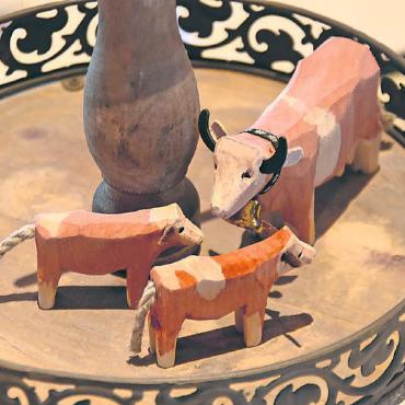 Gemeinsam schöne Sachen machen - Simmentaler oder Red Holstein? FOTOS: NICOLAS GEISSBÜHLER