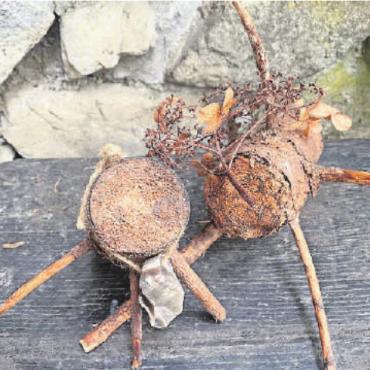 Kühe im Museum - «Primitive Kühe» – der Fantasie sind keine Grenzen gesetzt. FOTOS: ZVG