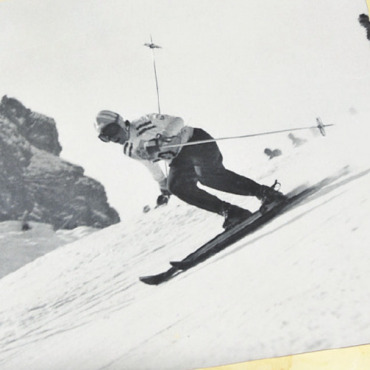 «Es war ein einmaliges Erlebnis» - Rosmarie Ryter-Reichenbach in Aktion. FOTO: AUS DEM FOTOALBUM VON ROSMARIE RYTER