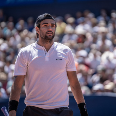 Albert Ramos zieht als Letzter in den Halbfinal ein - Matteo Berrettini tritt morgen gegen Dominic Thiem im Halbfinal an. (Foto: Fabian Meierhans/Swiss Open Gstaad)