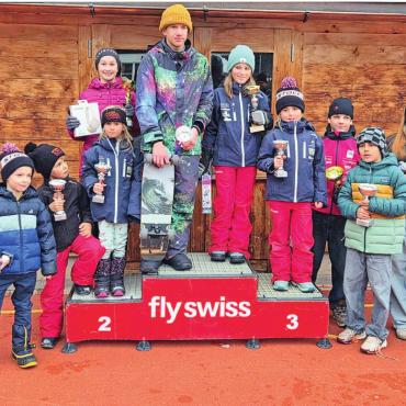 Schönrieder Schülerrennen: Wie gut ist es, ein Team zu sein! - Die Tagessieger:innen.
